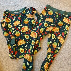 Little Sleepies Taco Party 2 Piece Pjs